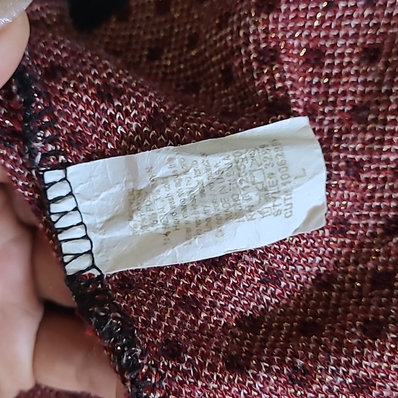 Windsor dress/ size L / colors,black red and gold - Picture 7 of 7